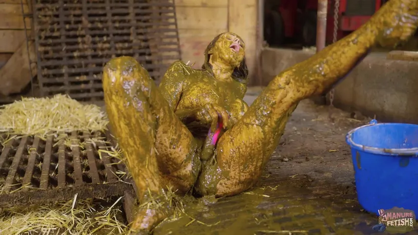 Brooke Maddison discovering the joy of cowshit XXX Porn Video  