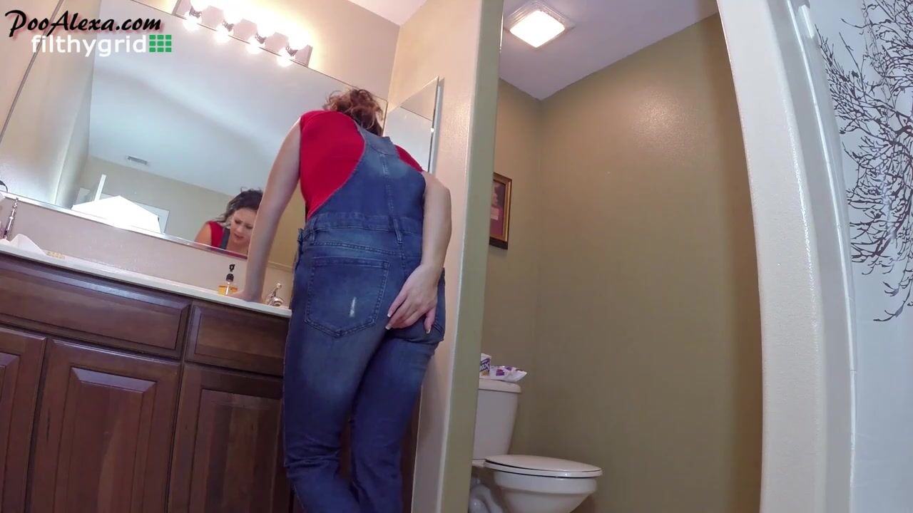 PooAlexa Overalls Poop 2 XXX Porn Video PervertTube com 