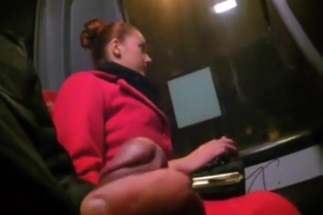 A guy wanking in front of hot babe in the buss xxx porn video | Pervert Tube